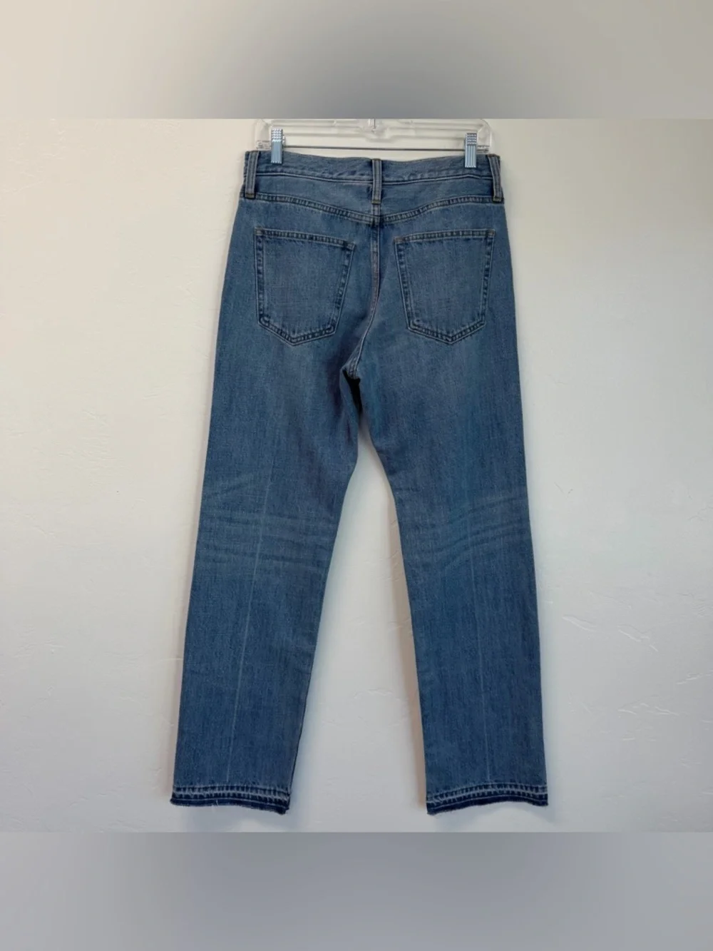 J. Crew Mid-rise Straight-Leg Elise Wash Jeans Size 26